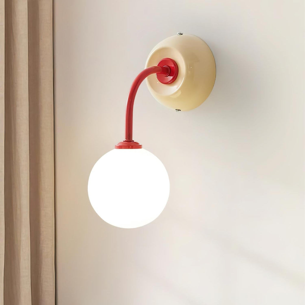 Camberena Glass Wall Light-Moonnatur