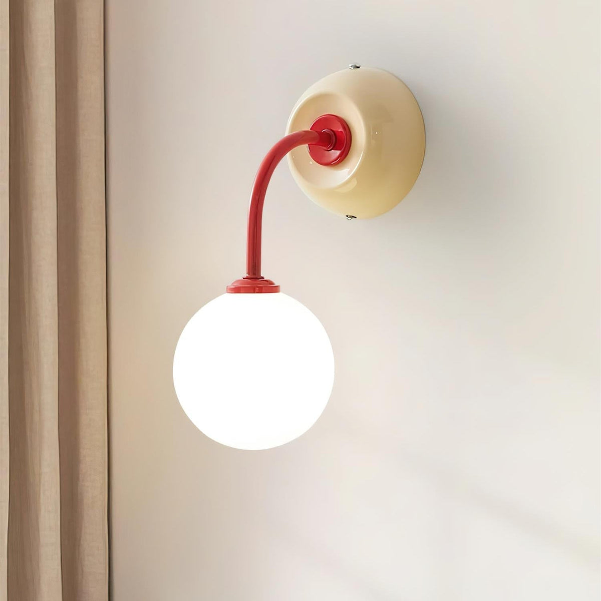 Camberena Glass Wall Light-Moonnatur