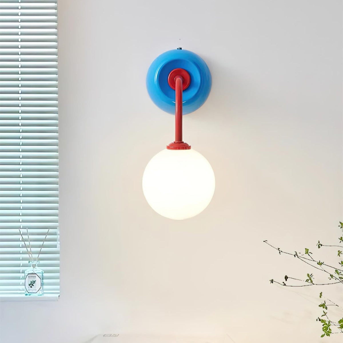 Camberena Glass Wall Light-Moonnatur