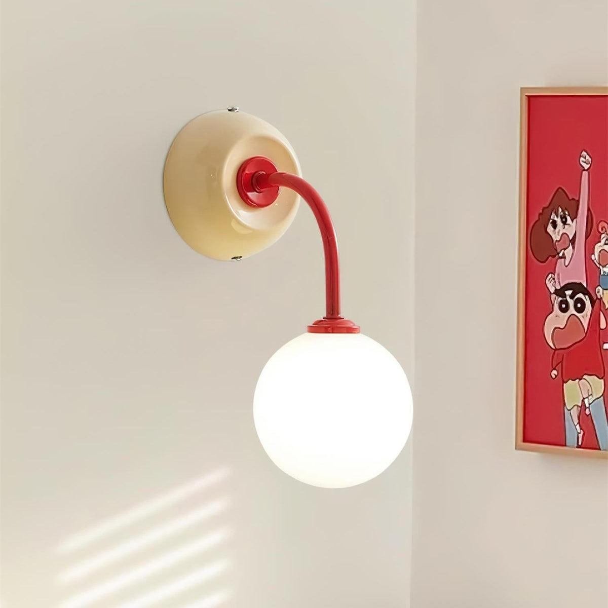 Camberena Glass Wall Light-Moonnatur