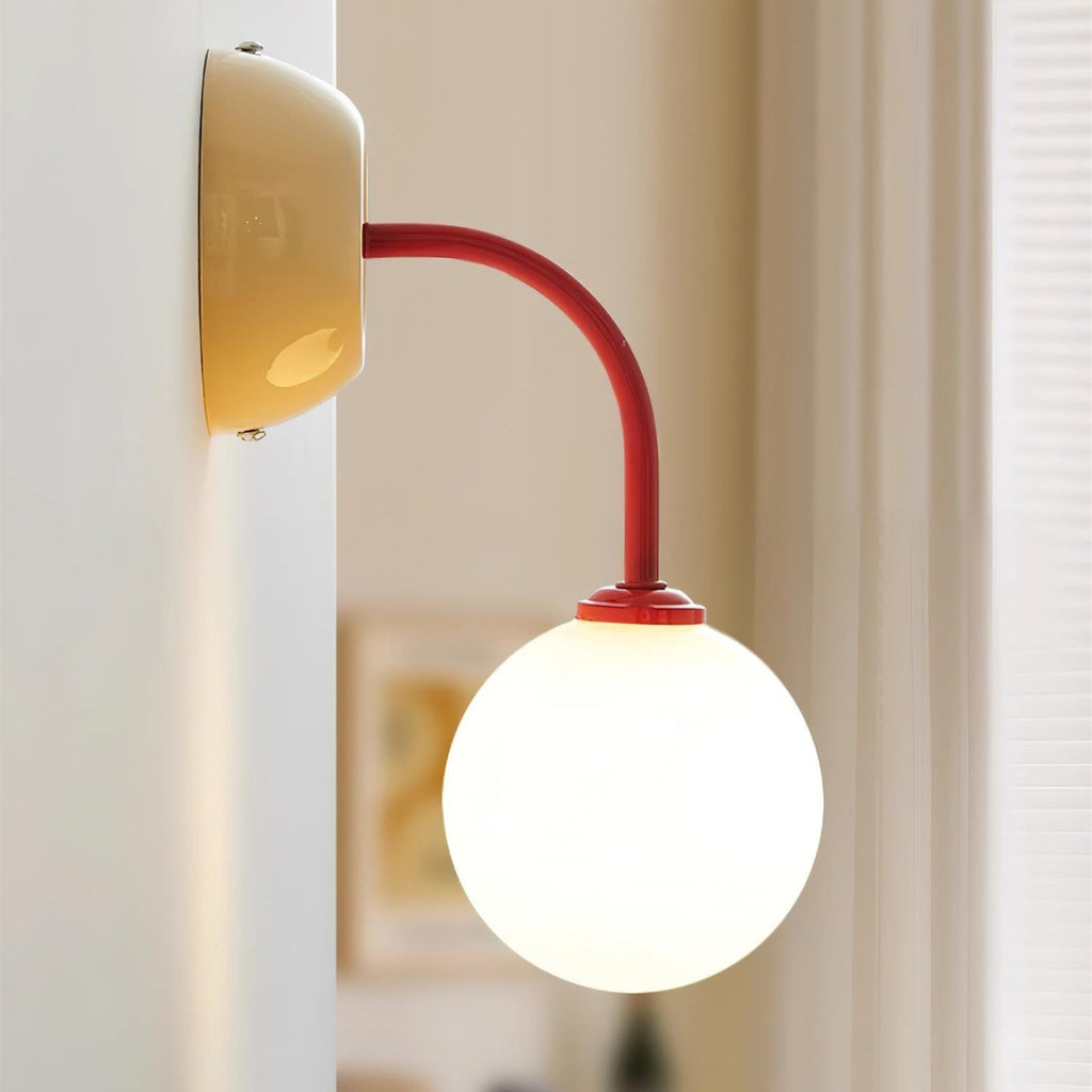 Camberena Glass Wall Light-Moonnatur