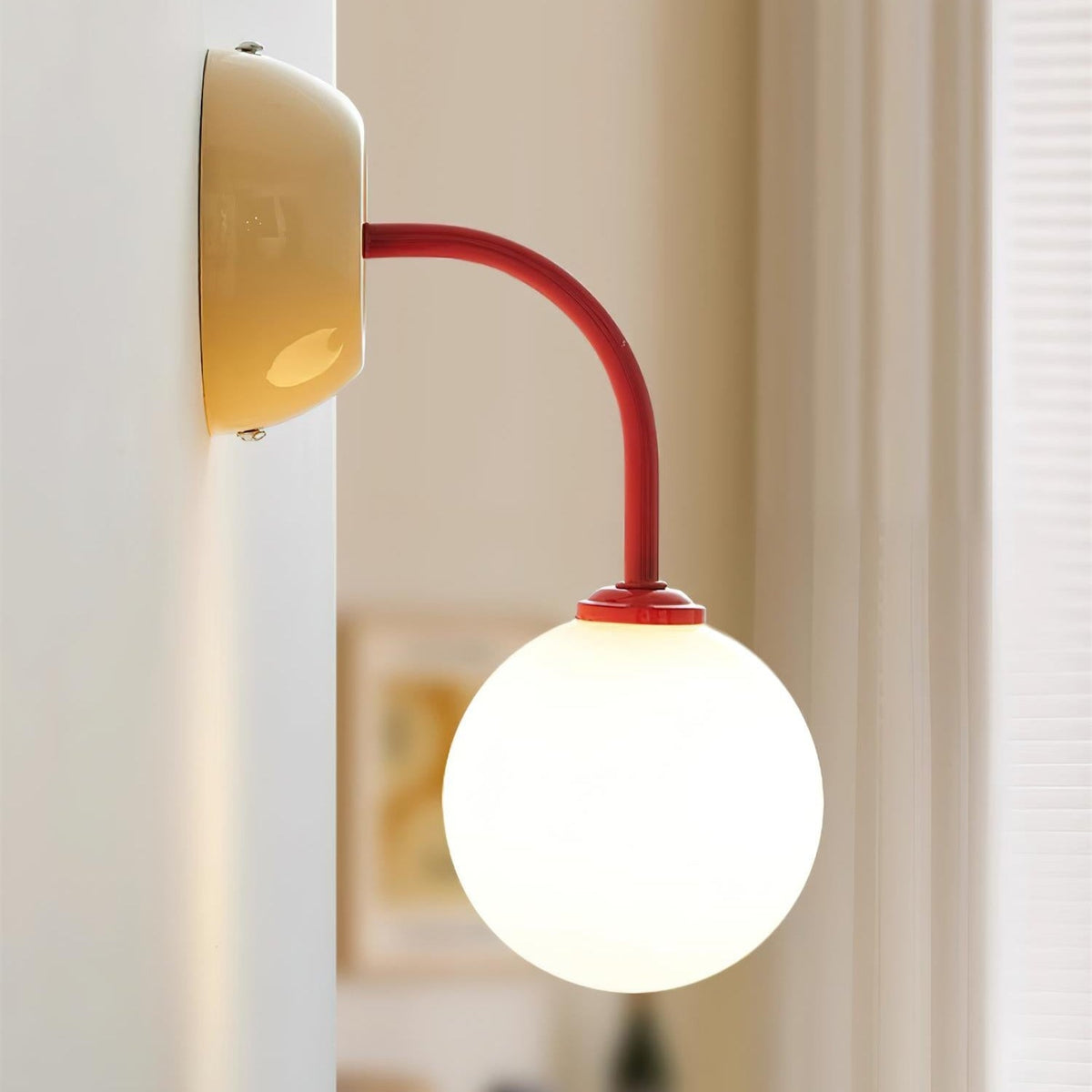 Camberena Glass Wall Light-Moonnatur