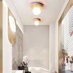 Idrisenna Travertine Ceiling Light-Moonnatur