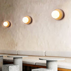 Hadrenelle Travertine Wall Light-Moonnatur