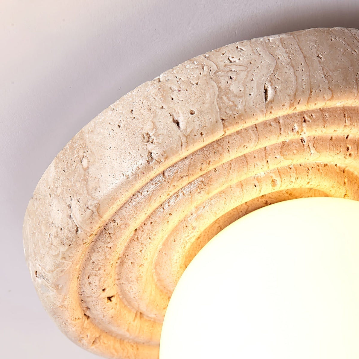 Hadrenelle Travertine Wall Light-Moonnatur