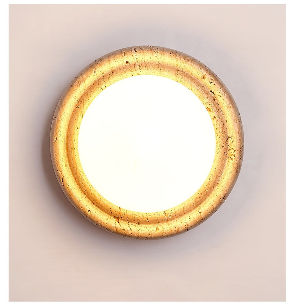 Hadrenelle Travertine Wall Light-Moonnatur