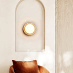 Hadrenelle Travertine Wall Light-Moonnatur