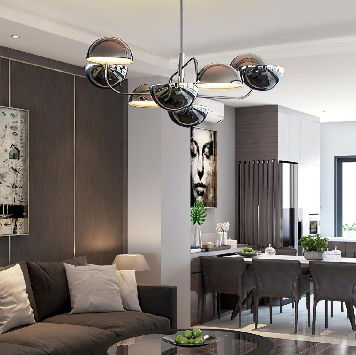 Harvenaelle Iron Chandelier-Moonnatur