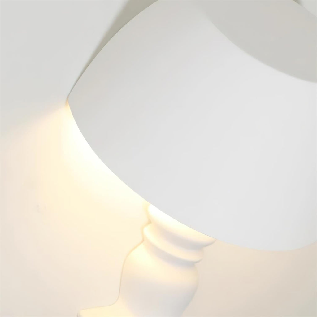 Darnellyn Plaster Wall Light-Moonnatur
