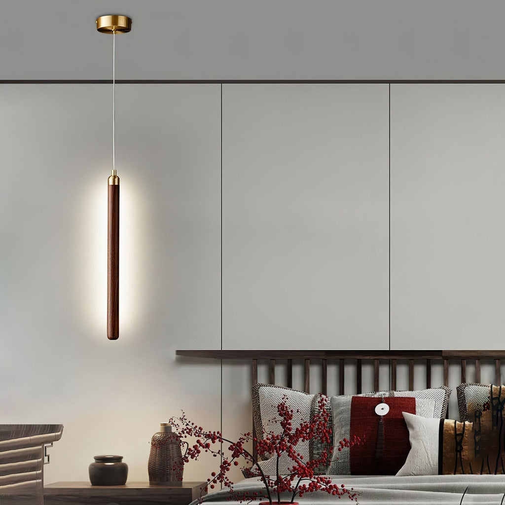 Morrellark Wood Pendant Light-Moonnatur