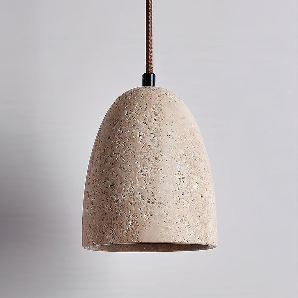 Ulvenenora Travertine Pendant Light-Moonnatur