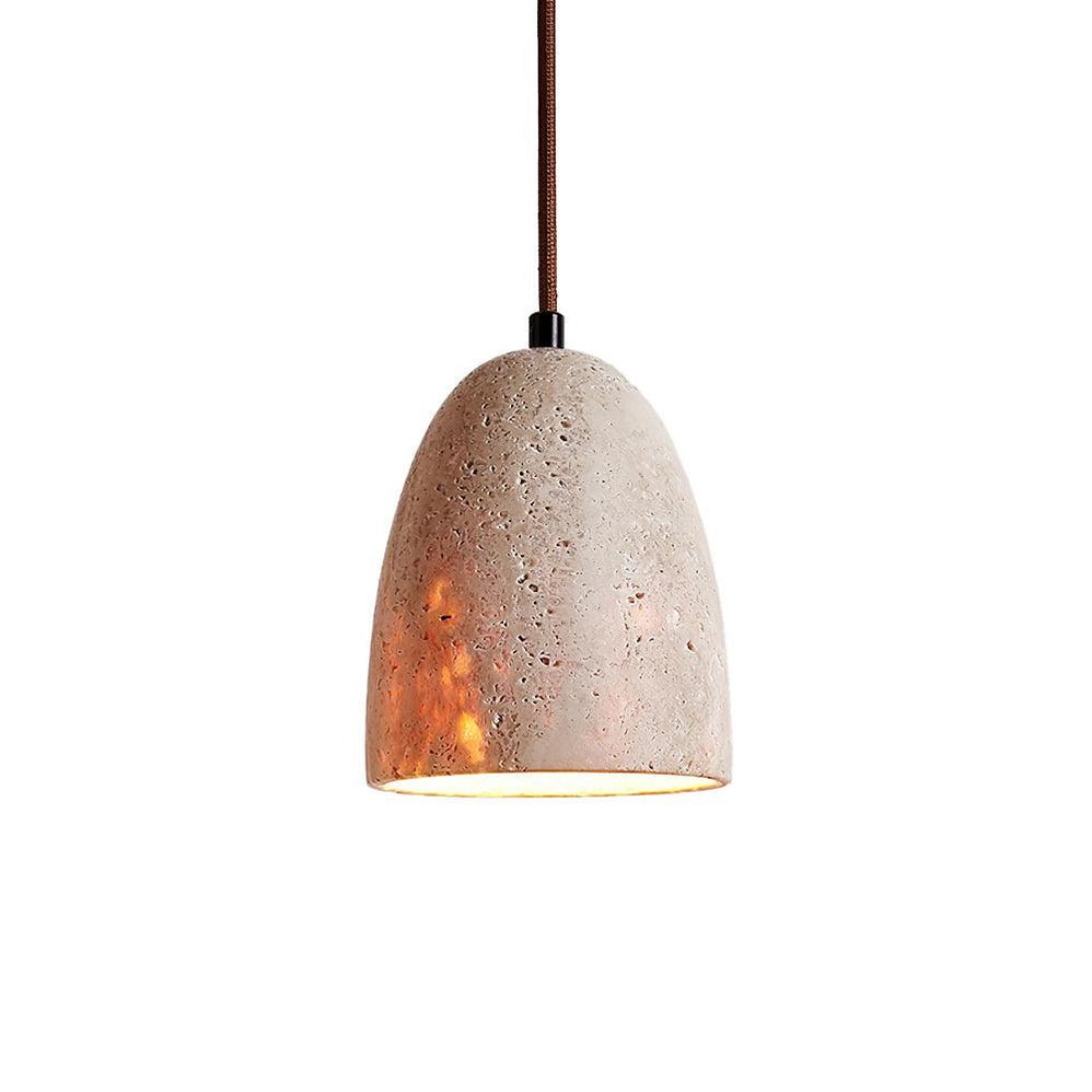 Ulvenenora Travertine Pendant Light-Moonnatur