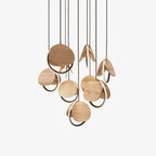 Tarenina Wood Pendant Light-Moonnatur