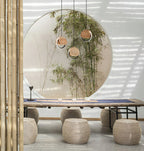 Tarenina Wood Pendant Light-Moonnatur