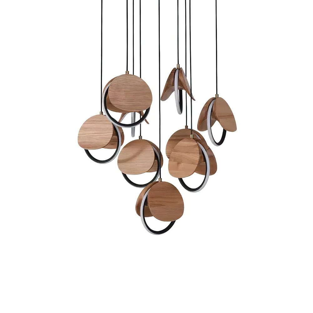 Tarenina Wood Pendant Light-Moonnatur