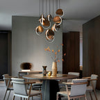 Tarenina Wood Pendant Light-Moonnatur
