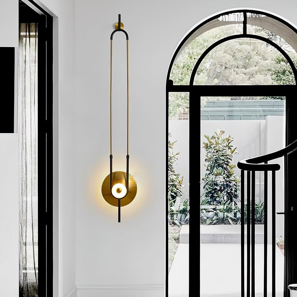 Ostren Marble Wall Lamp-Moonnatur