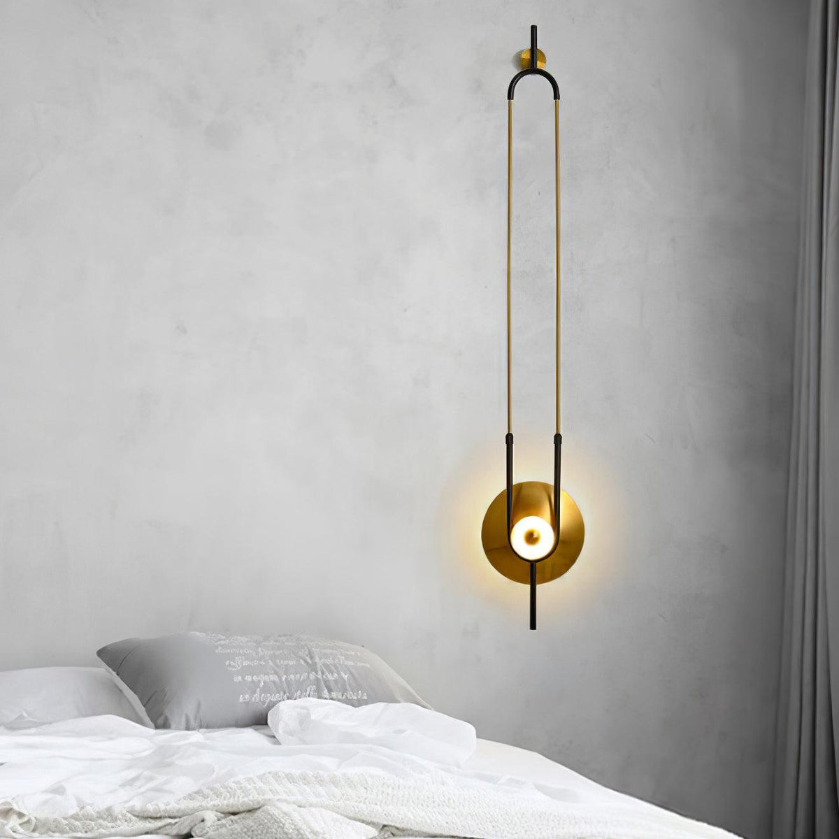 Ostren Marble Wall Lamp-Moonnatur