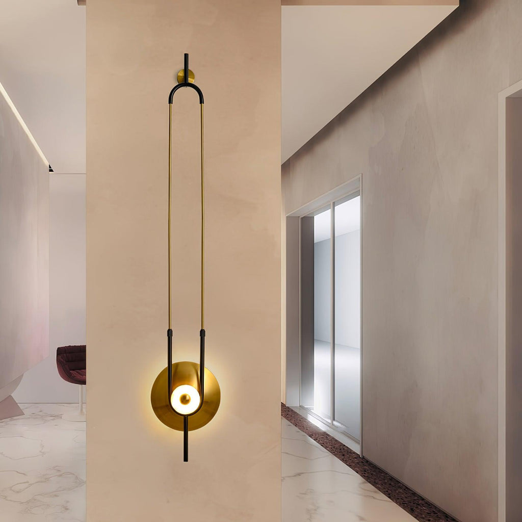 Ostren Marble Wall Lamp-Moonnatur