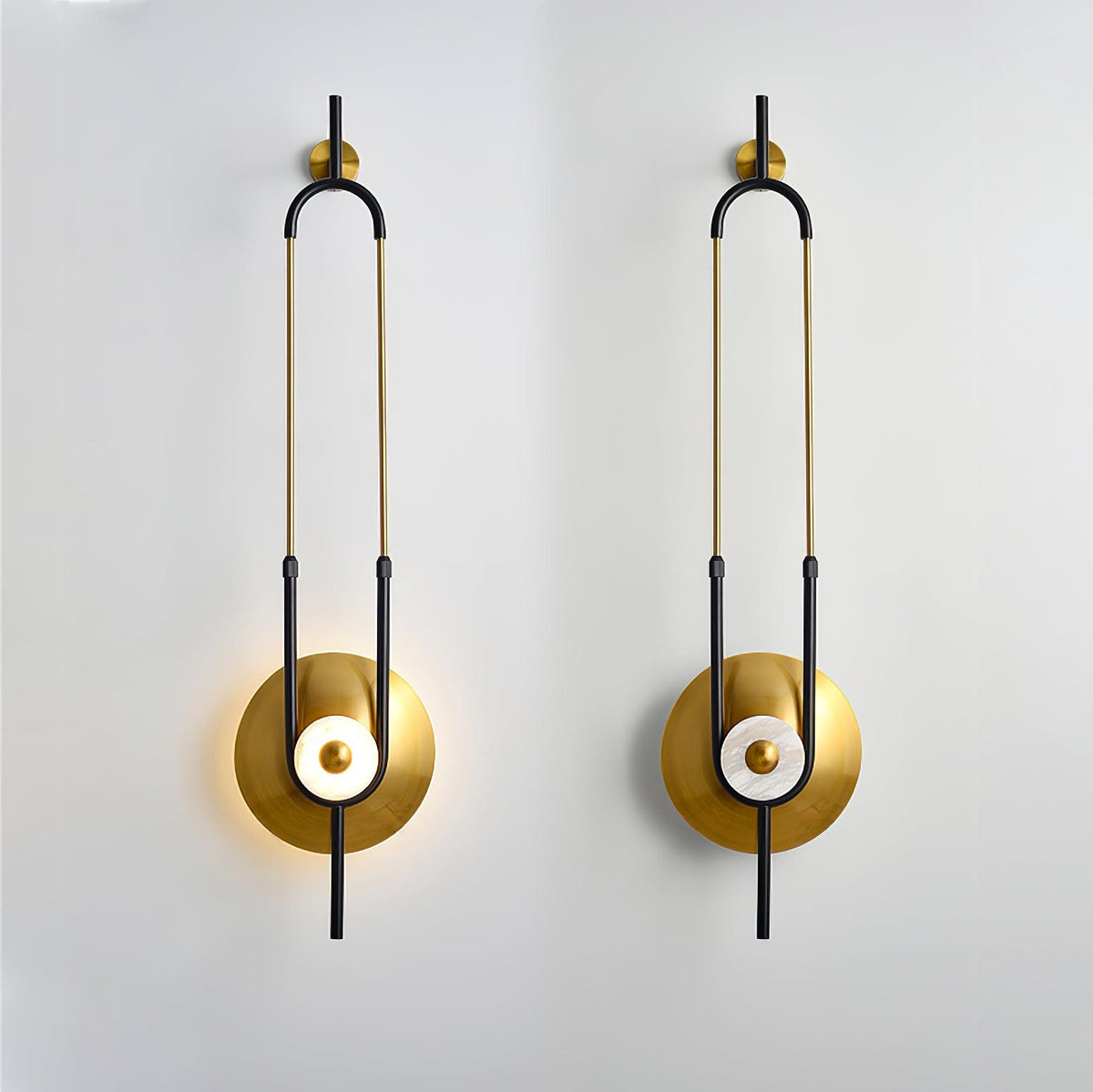 Ostren Marble Wall Lamp-Moonnatur