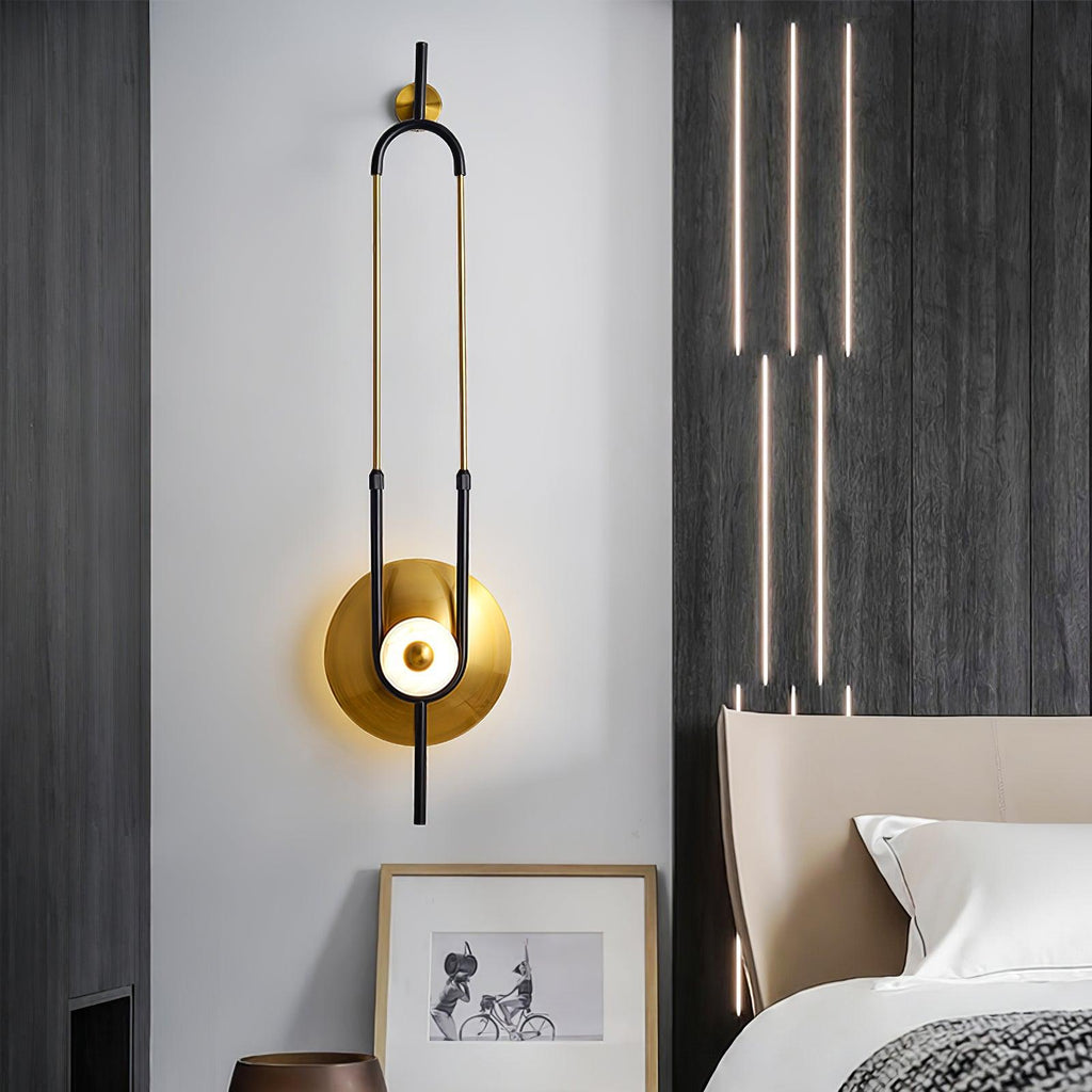 Ostren Marble Wall Lamp-Moonnatur