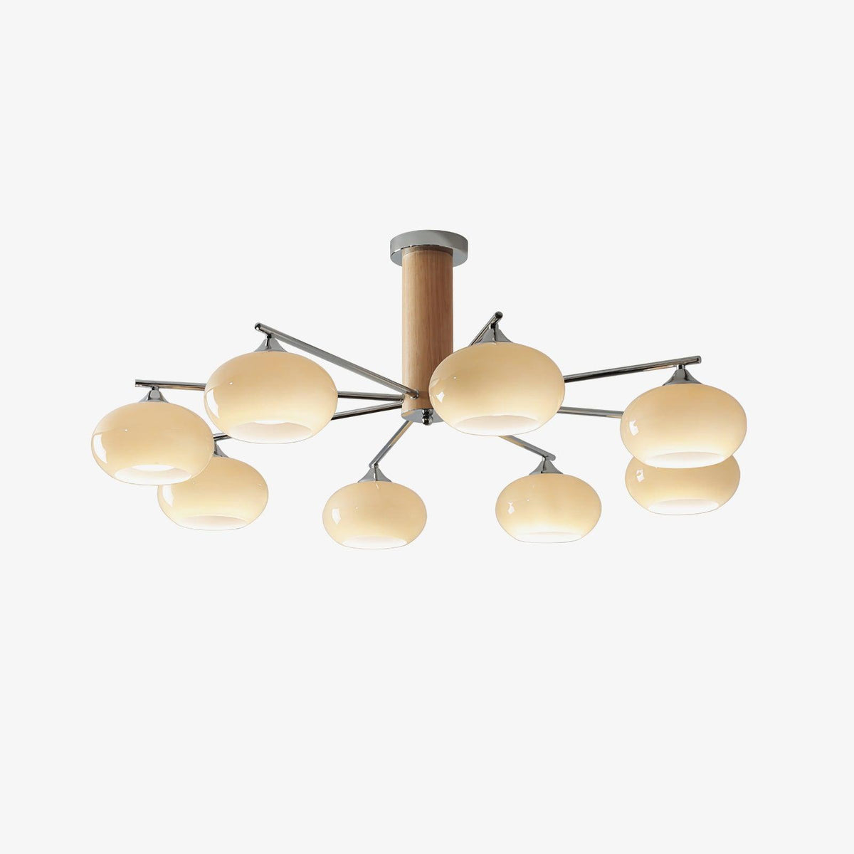 Carrowelle Glass Chandelier-Moonnatur
