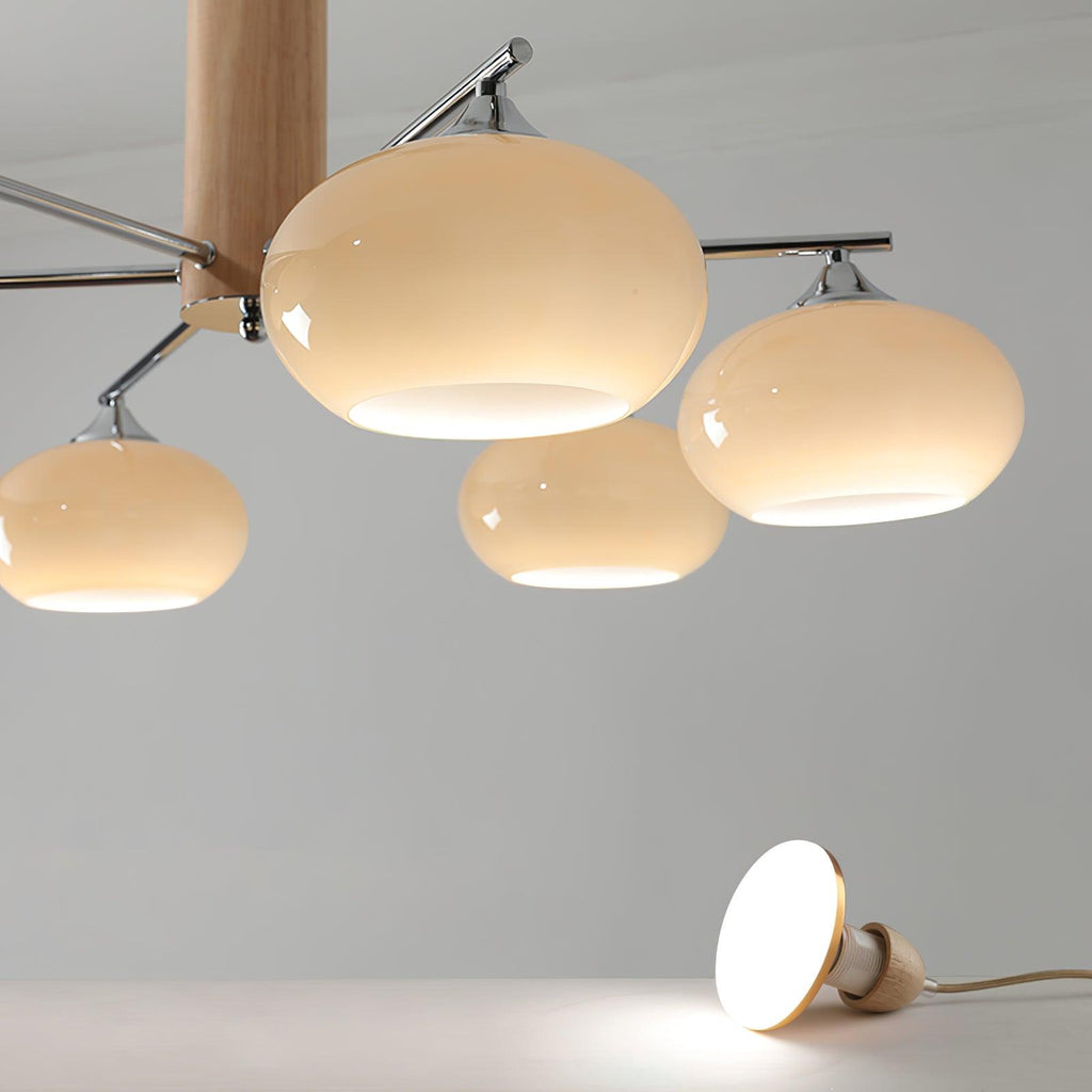 Carrowelle Glass Chandelier-Moonnatur