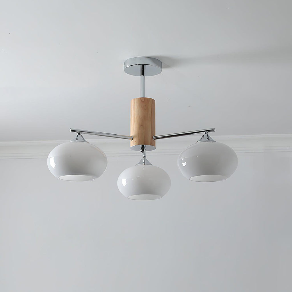 Carrowelle Glass Chandelier-Moonnatur