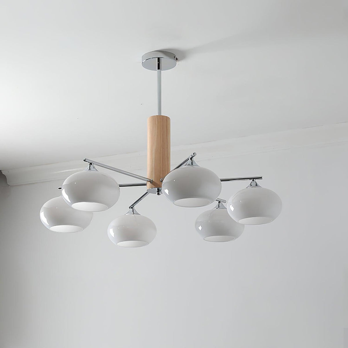Carrowelle Glass Chandelier-Moonnatur