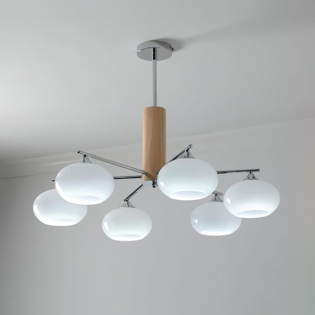 Carrowelle Glass Chandelier-Moonnatur