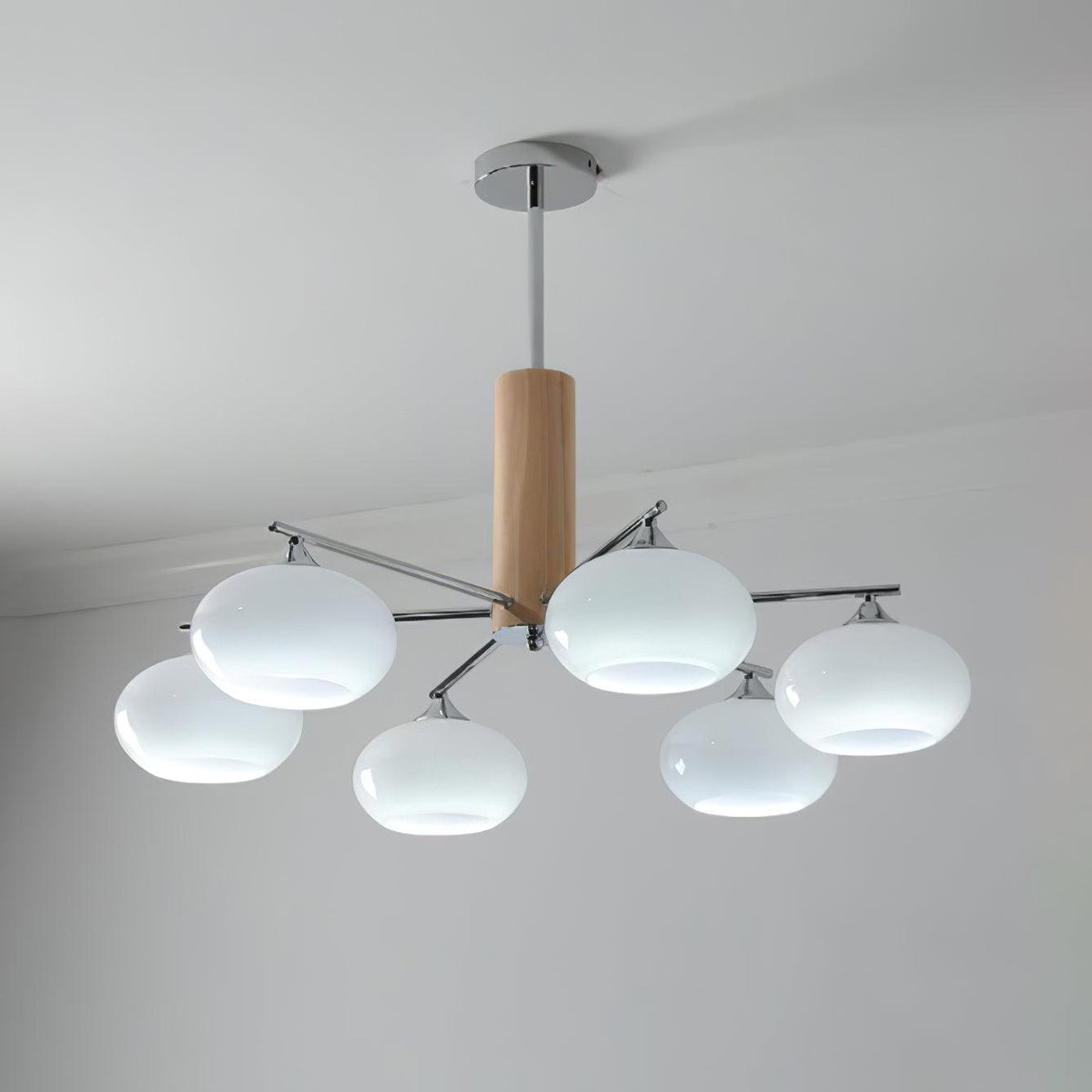 Carrowelle Glass Chandelier-Moonnatur