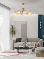 Carrowelle Glass Chandelier-Moonnatur