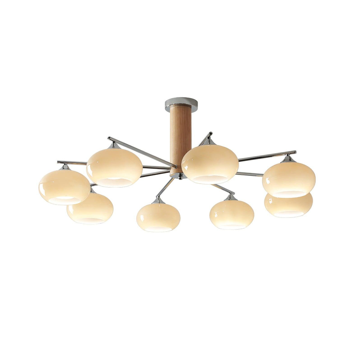 Carrowelle Glass Chandelier-Moonnatur