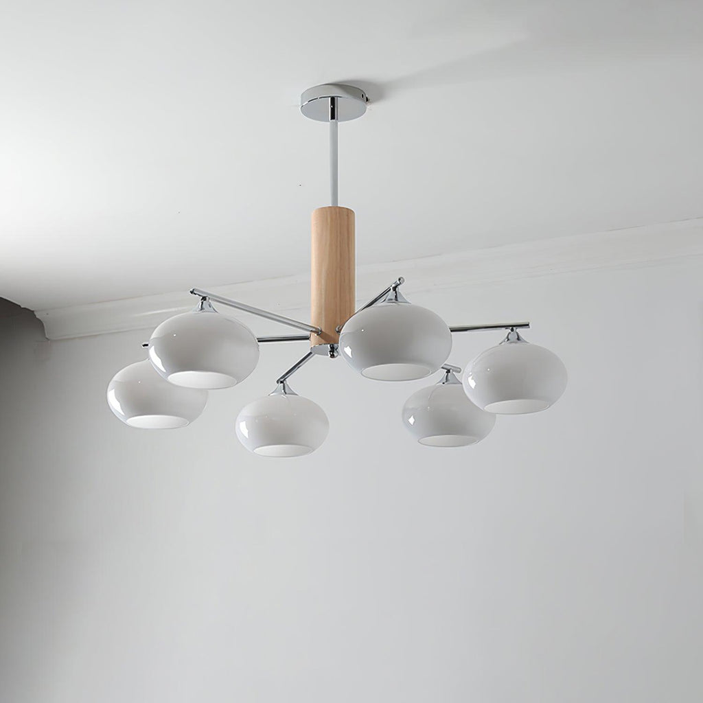 Carrowelle Glass Chandelier-Moonnatur