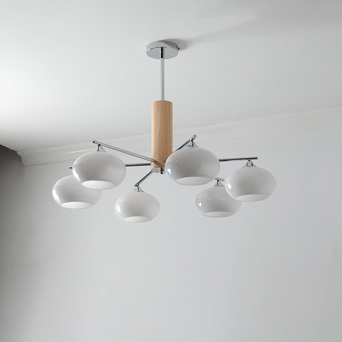 Carrowelle Glass Chandelier-Moonnatur