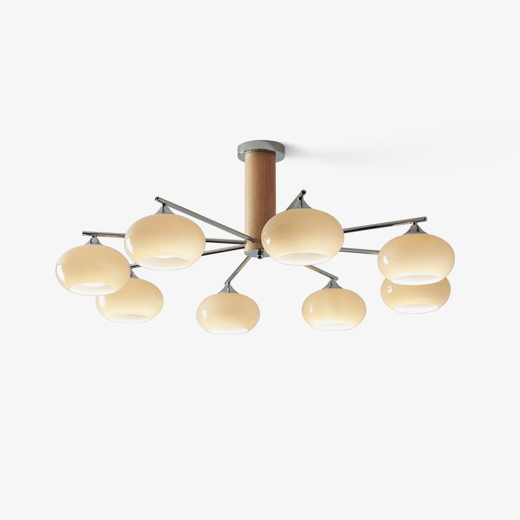 Carrowelle Glass Chandelier-Moonnatur