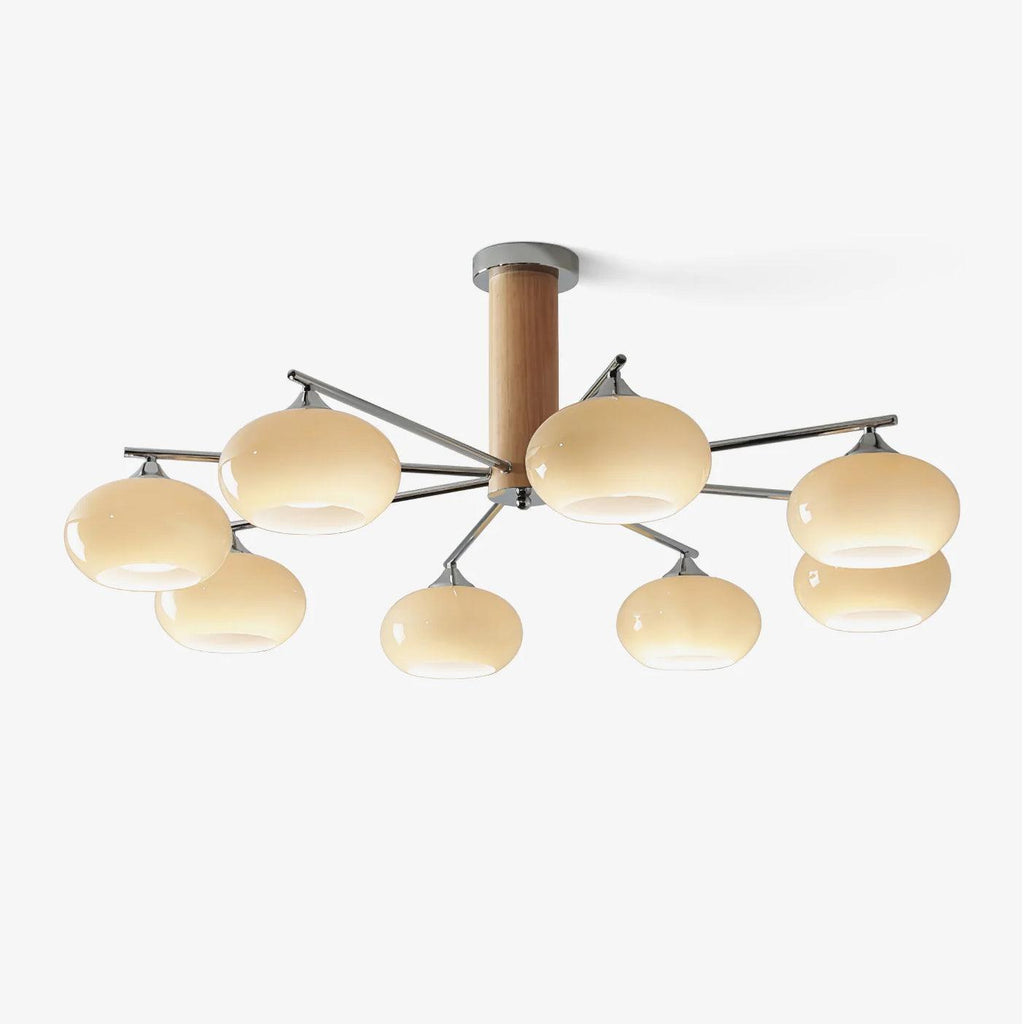 Carrowelle Glass Chandelier-Moonnatur