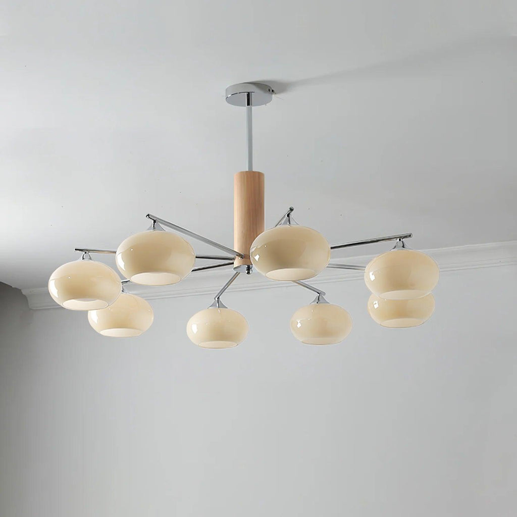 Carrowelle Glass Chandelier-Moonnatur