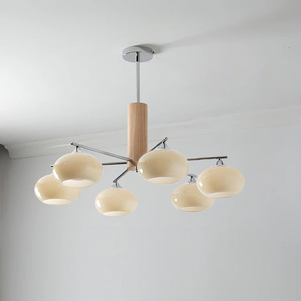 Carrowelle Glass Chandelier-Moonnatur