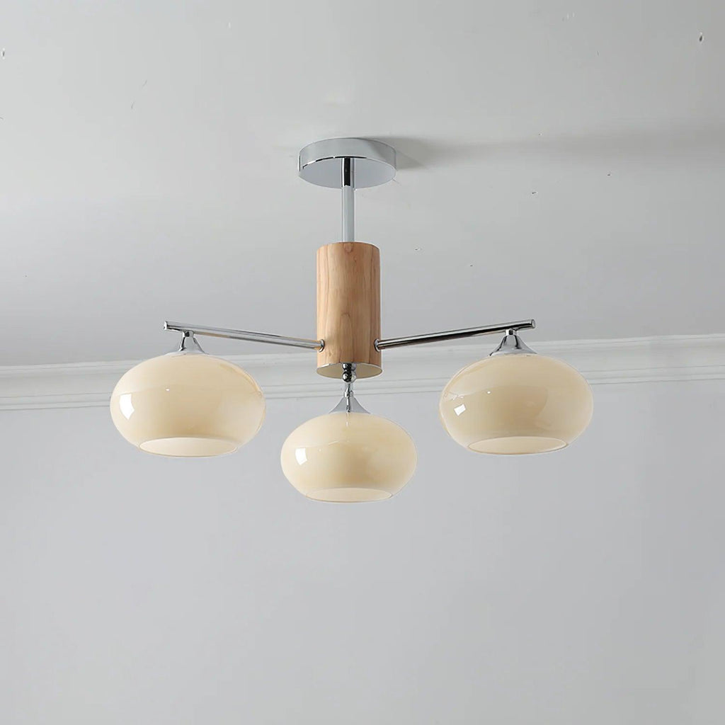 Carrowelle Glass Chandelier-Moonnatur