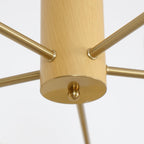 Quenelfern Glass Chandelier-Moonnatur