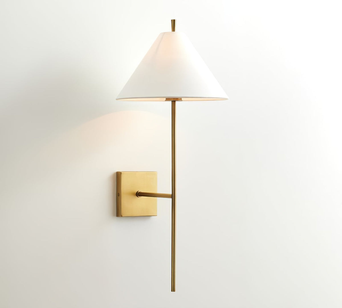 Oakenara Fabric Wall Light-Moonnatur