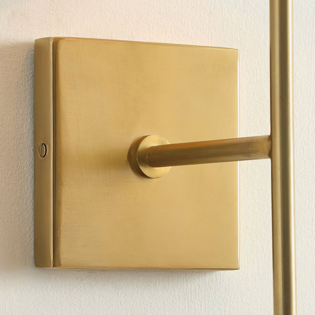 Oakenara Fabric Wall Light-Moonnatur