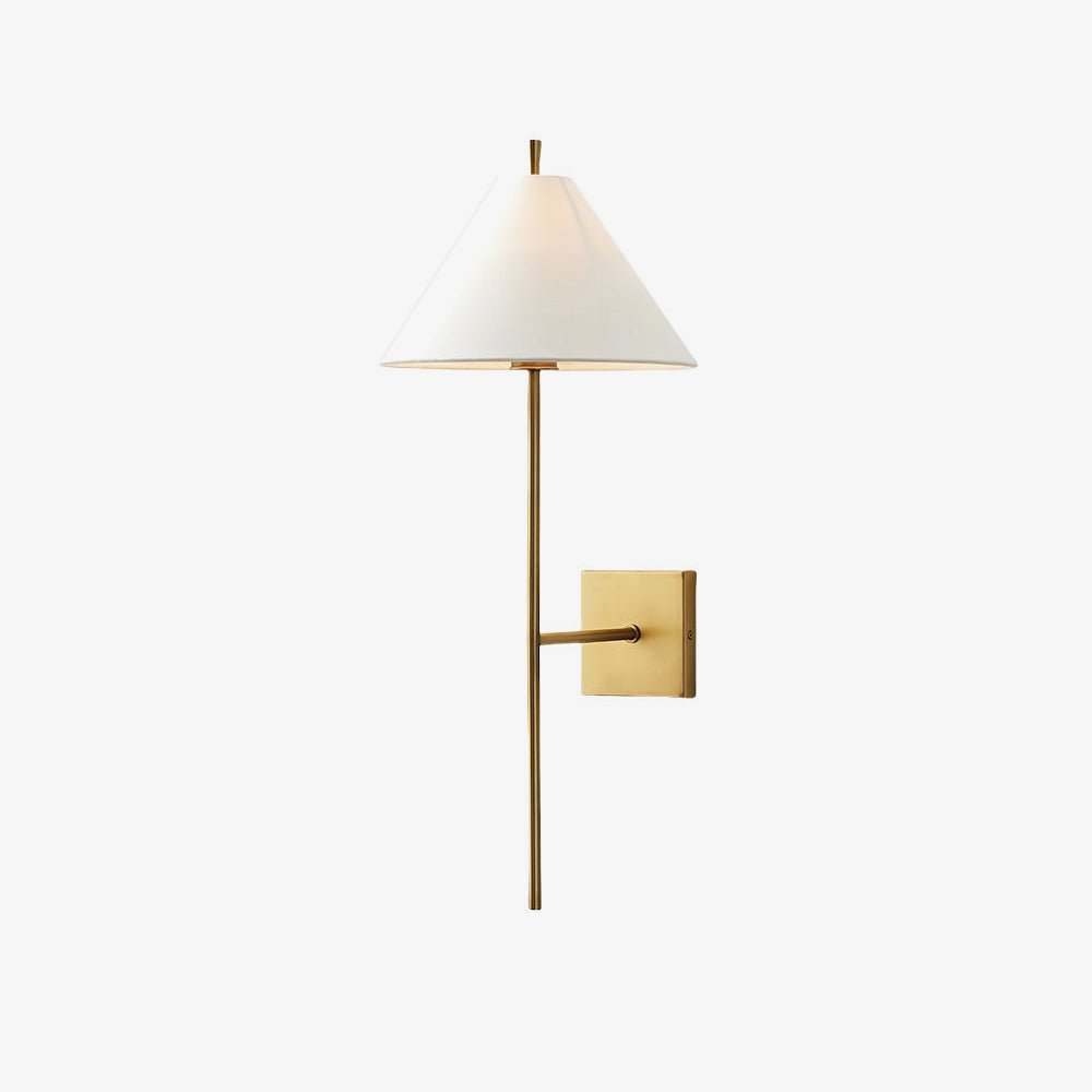Oakenara Fabric Wall Light-Moonnatur