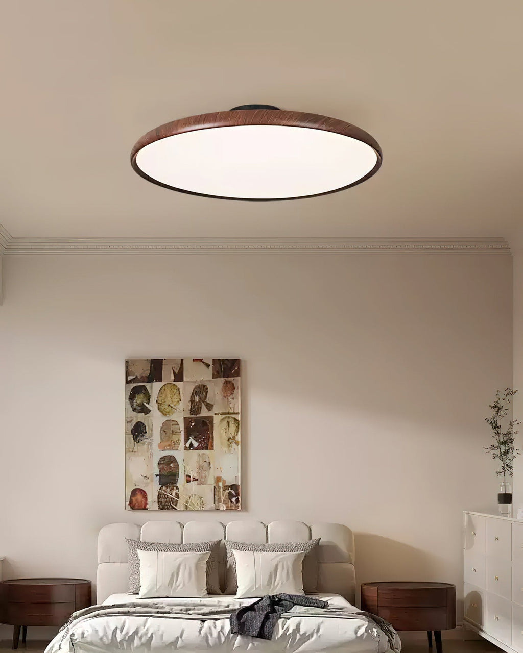 Ferrowevia Metal Ceiling Light-Moonnatur