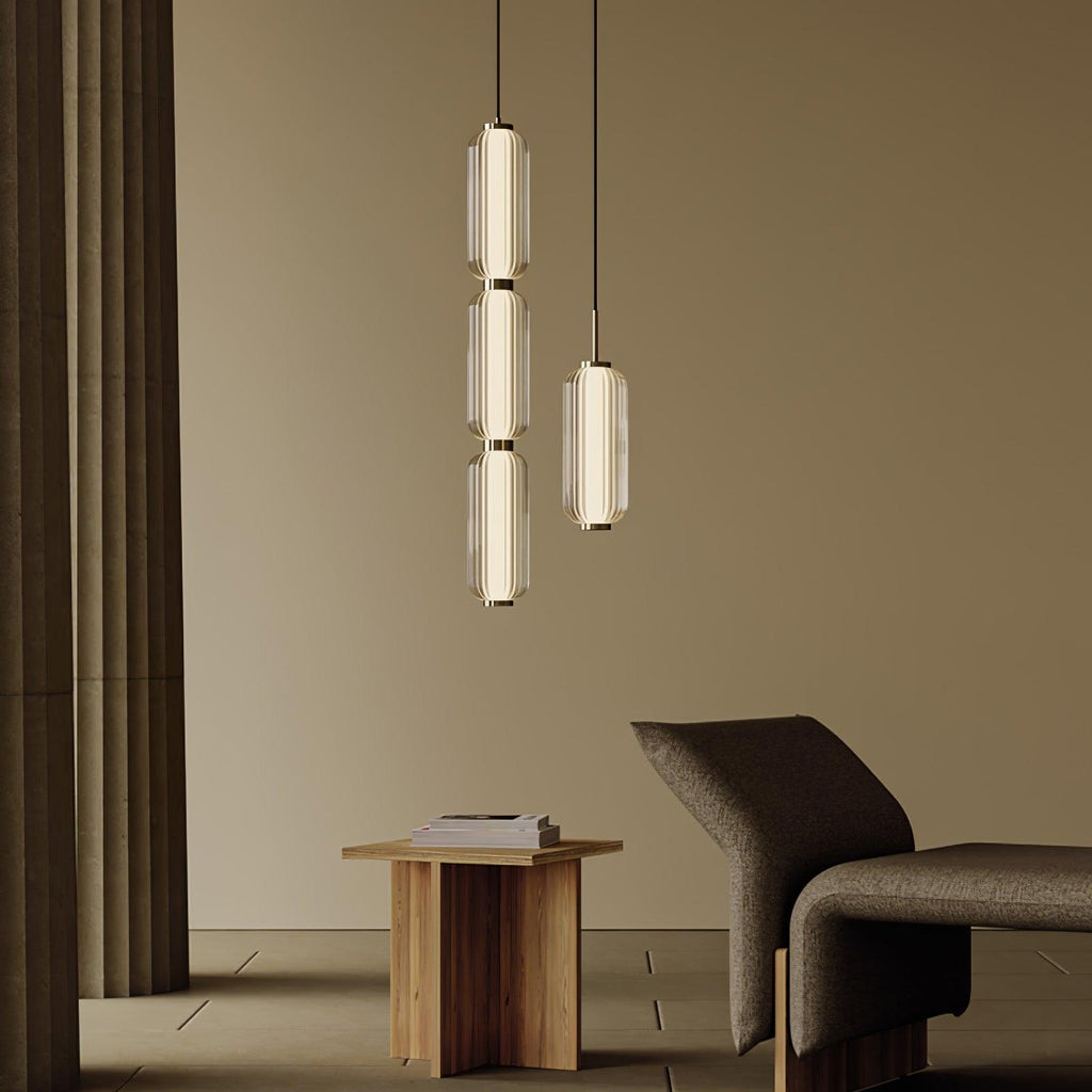 Renina Glass Pendant Light-Moonnatur