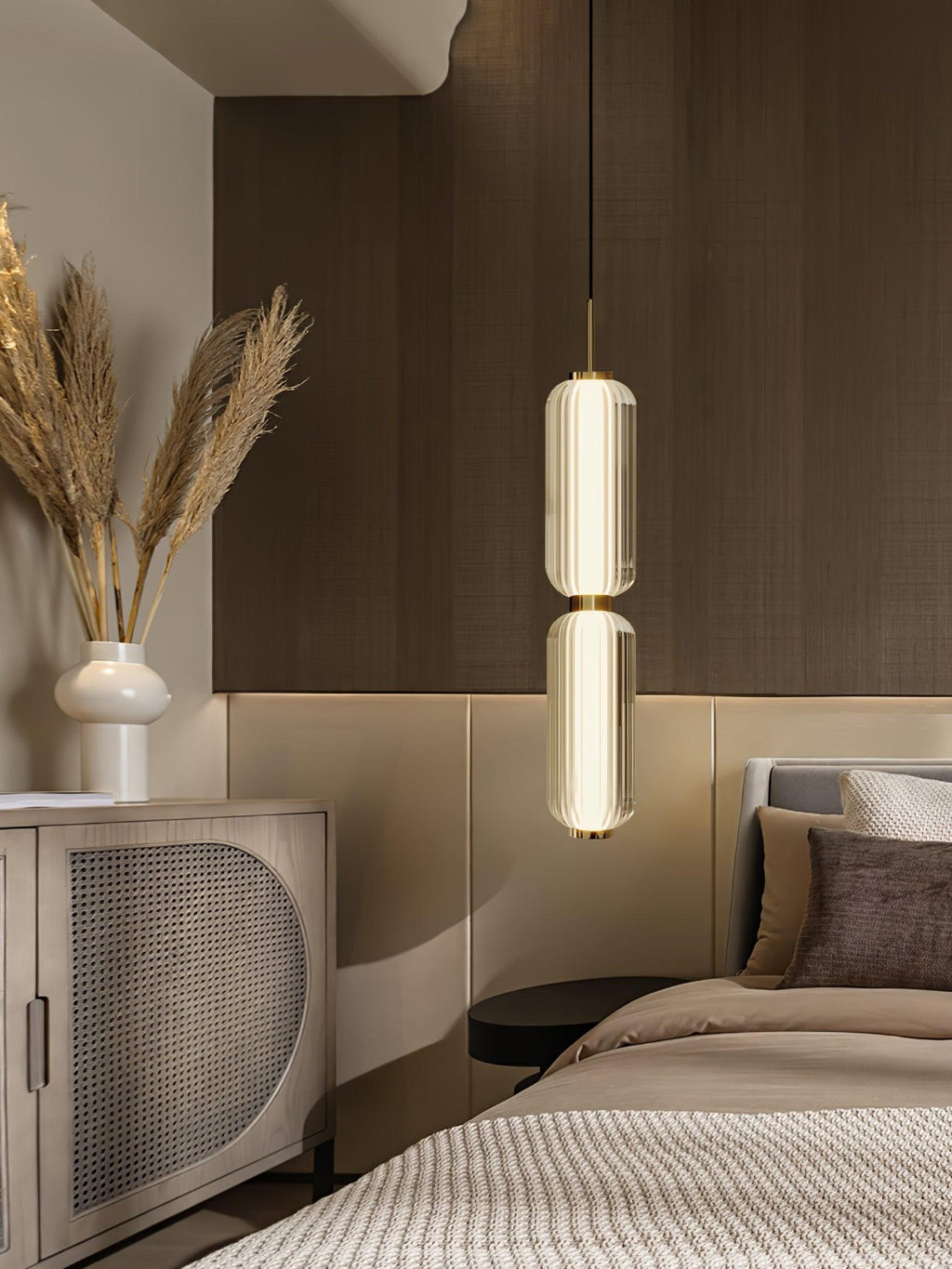 Renina Glass Pendant Light-Moonnatur