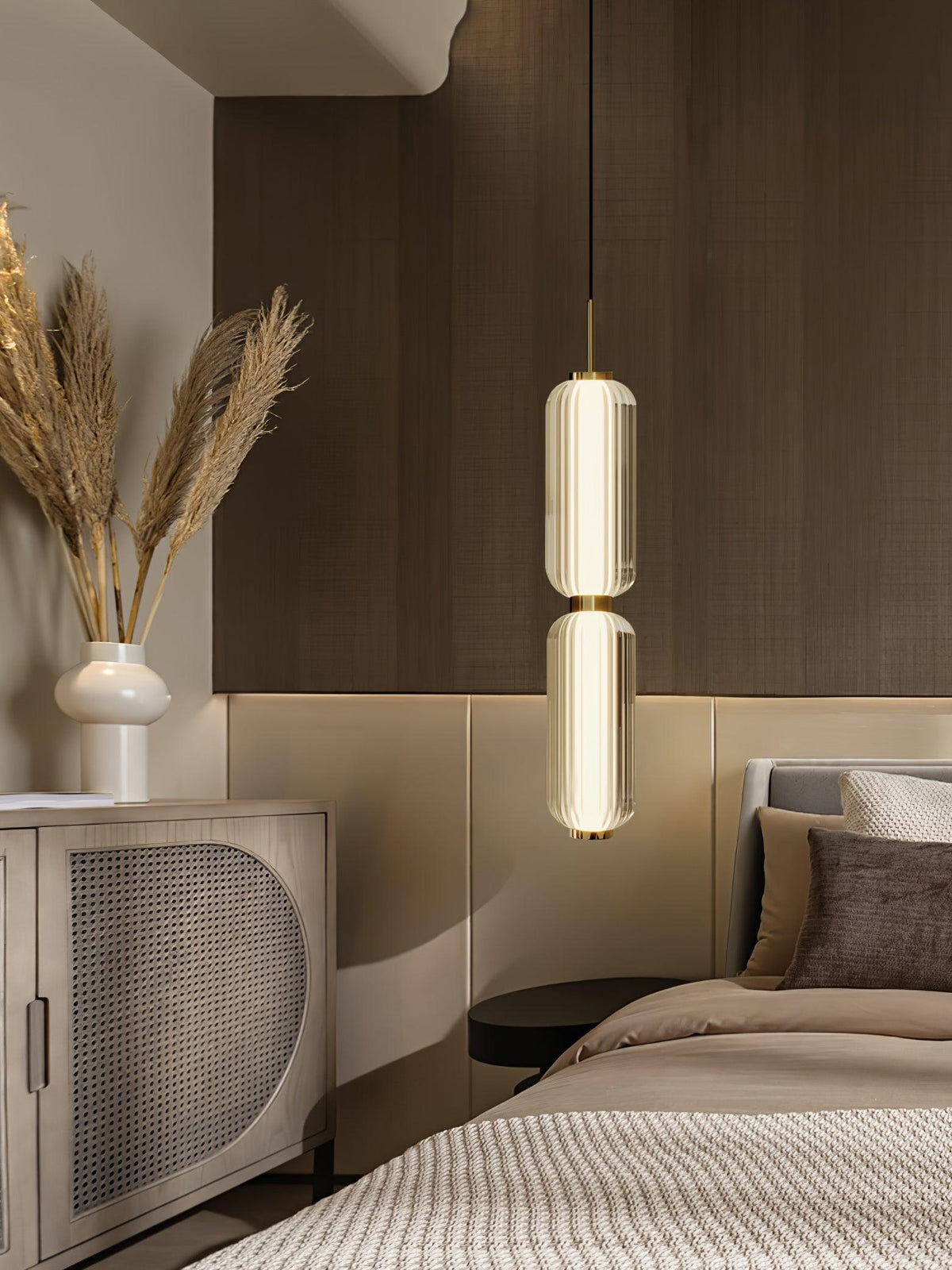 Renina Glass Pendant Light-Moonnatur