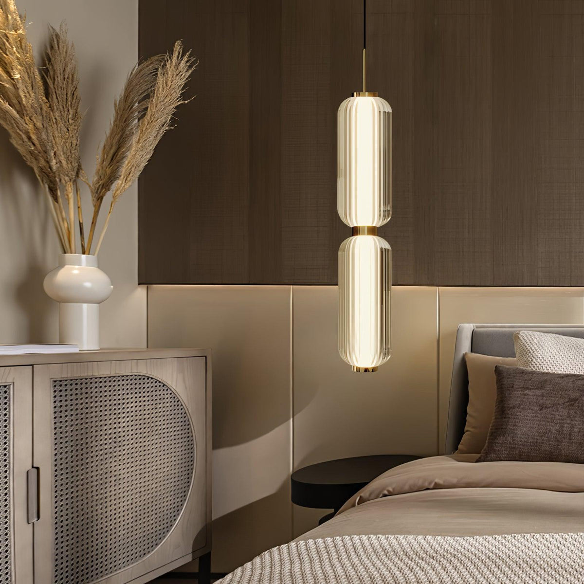 Renina Glass Pendant Light-Moonnatur