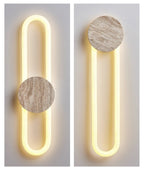 Vardenenora Travertine Wall Light-Moonnatur